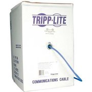 Tripp Lite Tripp Lite 1000ft Cat6 550MHz Gigabit Bulk Solid PVC Cable, Blue, 1000', Non-Plenum N222-01K-BL